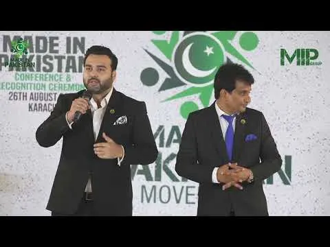 CEO E-Creatorz (pvt) ltd Sameer Shamsi, sharing his thoughts on the Inaugural Ceremony of MIP...