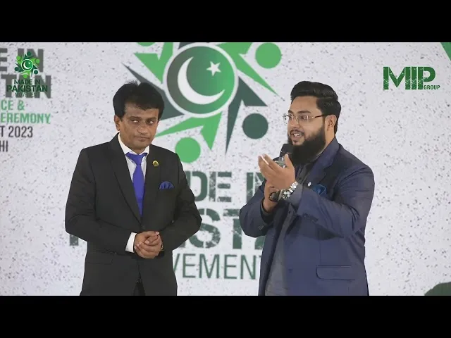 Motivational Speaker Abdul Razzaq sharing his thoughts on the Official Inaugural Ceremony Of MIP...