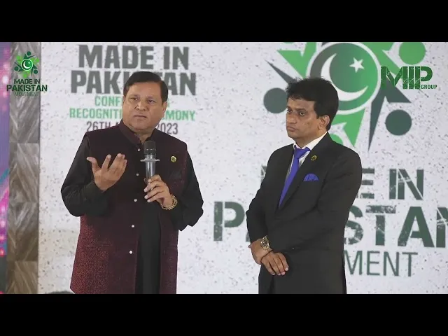 Chairman Commander Builders Commander Muhammad Zakir sharing his thoughts, Made In Pakistan Movement