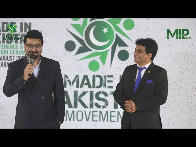 TV Anchor Fahim Khan sharing his thoughts on the Inaugural Ceremony of Made In Pakistan Movement..